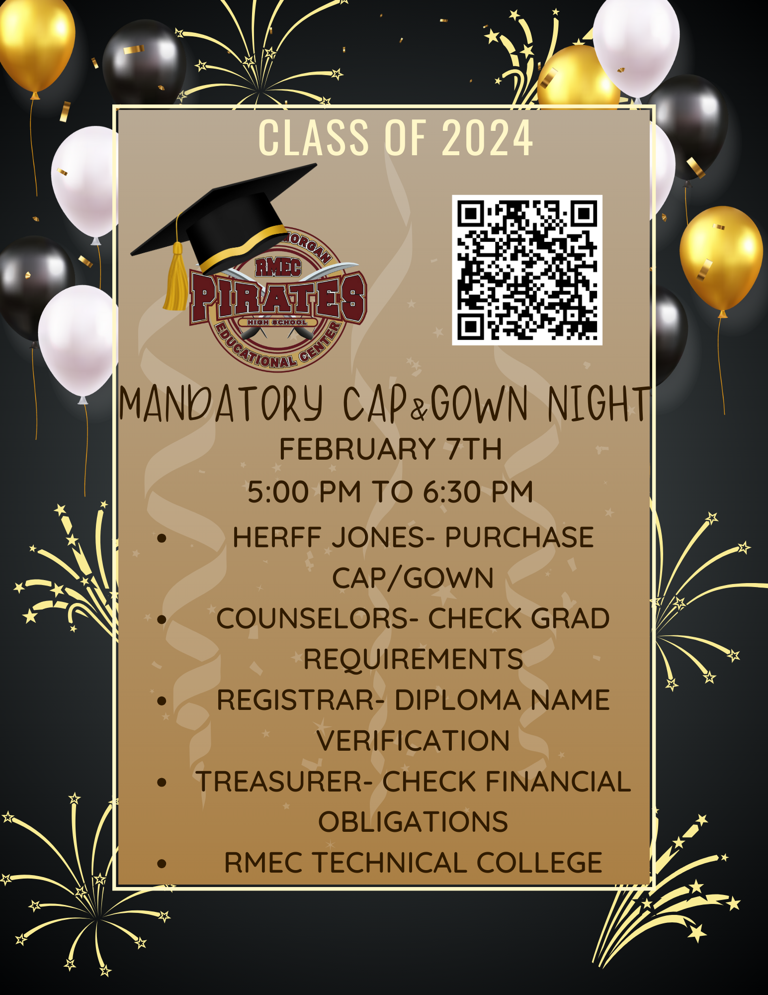 Senior Class of 2024 Cap & Gown Ordering - News and Announcements 